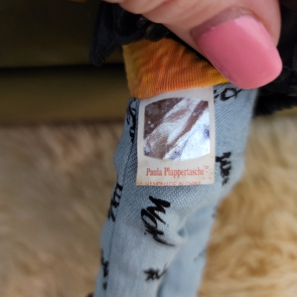 Ty Beanie Boppers Collection Paula Plappertasche Babies Baby Size 9" NWT - Picture 6 of 8